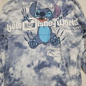 Disney Blue Tie-Dye Stitch Spirit Jersey